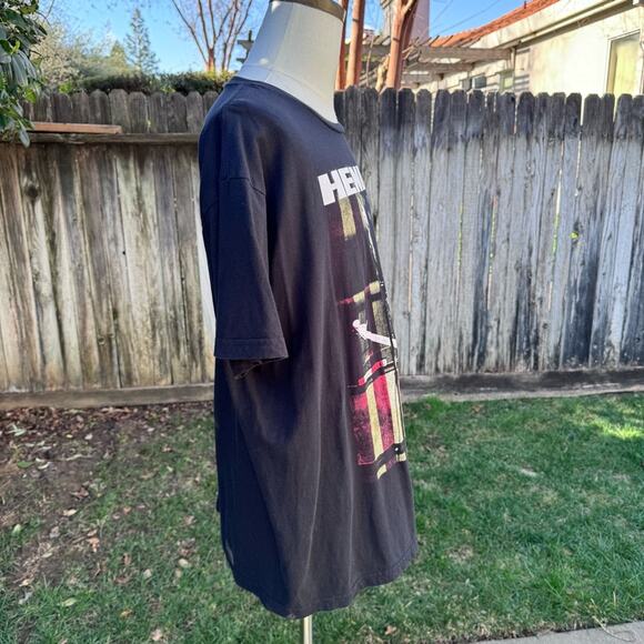 Jimi Hendrix T Shirt Black Graphic Short Sleeve Tee Authentic Men's Size XXL - Picture 4 of 8